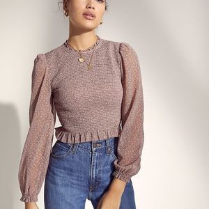 Aritzia Wilfred Tempest Blouse